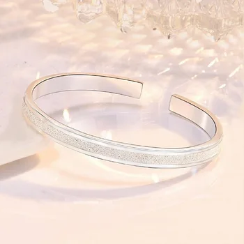Populárne značky 925 sterling silver jemné Matné Star River náramky, Prívesky pre ženy šperky Nastaviteľné fashion party, svadba