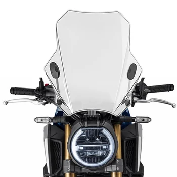 Pre Honda CB650R 1000R 2019 2020 2021Universal Motocykel čelné Sklo Sklo Kryt Obrazovky Deflektor Motocyklové Príslušenstvo